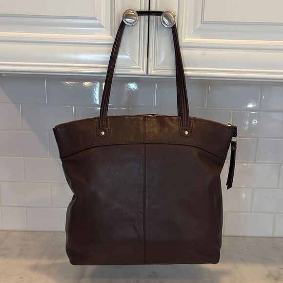 Coach Bag Purse Handbag Leather Laura Large Shoulder Bag Tote - Picture 5 of 16